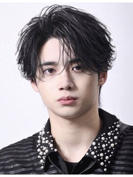 アストラ(ASTRA) MEN’S HAIR/波巻きツイストスパイラル/リバースセンターパート