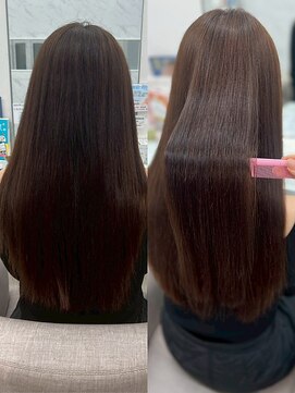 エレラビューティー(ELERA beauty) 【ビフォーアフター】艶髪/髪質改善/ストレート/ロング