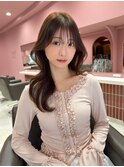 表参道韓国ヘア/顔まわり/前髪/髪質改善/レイヤー/オージュア