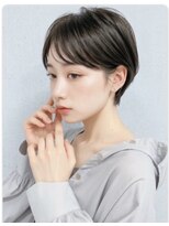 ブロッサム 東久留米店(Blossom)&nbsp;大人ショートひし形ボブ30代40代50代前髪あり