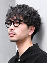 フィフス 大分(fifth)&nbsp;大分シャドウパーマメンズカットラウンドマッシュウルフゆるめ