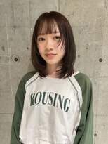 モアバイクリップス 湘南台(moa by clips) アッシュブラウン × 顔まわりレイヤー