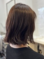フォークロア(Folklore) ▼ボブスタイルにレイヤーカットをプラス♪パツンすぎないボブ