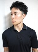 【20代30代】清潔感×爽やかアップバング×ナチュラルフェード