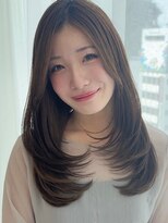 モナザスカイ 栄(MONA the SKY)&nbsp;【MONA】ワンカール/顔周りレイヤー/グレージュラテ【栄駅】