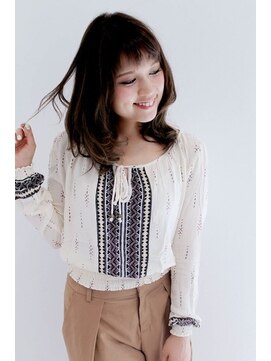 美容室 パルス 静岡鷹匠店(PALS) 大人可愛い小顔フェミニンスタイル