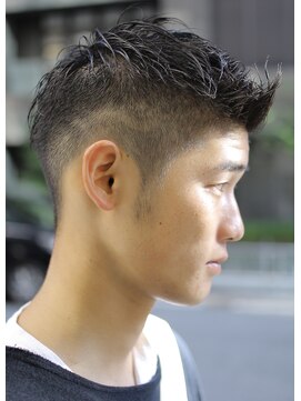 バローチェ 大阪 堀江(Barouche) 【Barouche】　黒髪ショート　刈り上げ　堀江