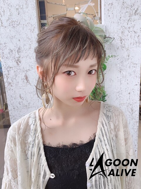 LAGOON ALIVE　新田希望 325 ♪ショートバング × アレンジ♪