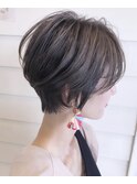 おしゃれハンサムショート♪小顔イメチェン☆大人可愛いアッシュ