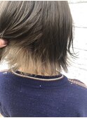 切りっぱなしシークレットインナーカラー