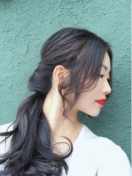 メリカ(Hair salon Merika) 大人可愛いポニーテールstyle*