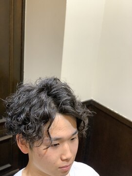 ヒロギンザバーバーショップ 神楽坂店(HIRO GINZA BARBER SHOP) スパイラルパーマ
