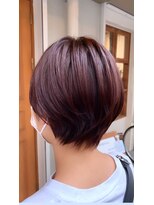 グロスシーループユナイテッド(GROSS C-LOOP UNITED)&nbsp;ハンサムショート×ピンクブラウン