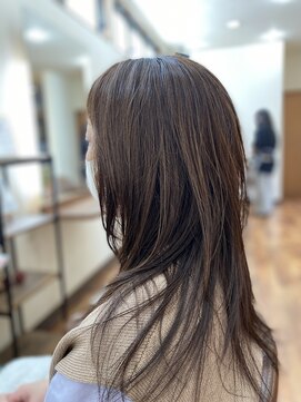 ヘアーミックス ニット(hair mix nitt) カジュアル&ライトなロングレイヤー
