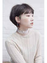 ラレイ(Lalei)&nbsp;【Lalei】丸みショート　ダークグレージュ　辻幸奈　表参道