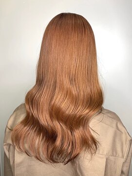 ラべリー 池袋(LOVELEY) オレンジベージュ　愛されヘアー　【池袋】