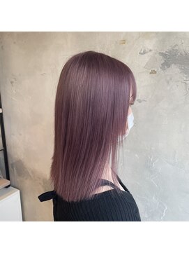 カムジーヘッド(COMEGHEAD) えりこのピンクベージュ/春カラー