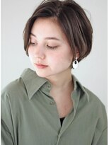 サーカス バイ ビュートリアム 青山(CIRCUS by BEAUTRIUM)&nbsp;前髪長め　手入れ簡単　ニュアンス　パーマ　ショートボブ