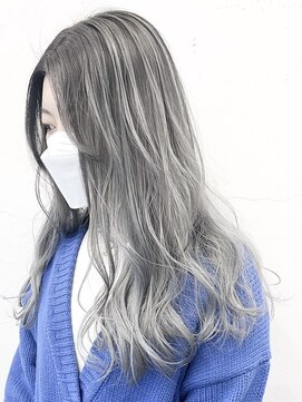 ココ 本八幡(KOKO) #黒髪#小顔#クラゲヘアー#オリーブグレー#ココアベージュ#美髪