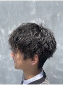 ツイストスパイラル波巻きスパイラルメンズパーマ