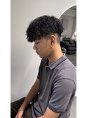 ツイスパ無造作マッシュ
