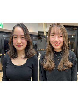 【海が見えるサロン】あなたのスタイルにマッチするヘアデザインで、オシャレをご提案♪