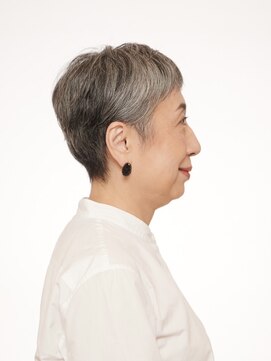 えがお美容室 【えがお美容室】50代60代の方に◎似合わせショートバング