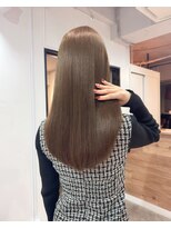 ネイヴィル オモテサンドウ(navile omotesando)&nbsp;ブリーチなしで明るく透ける＊クリーミーベージュ