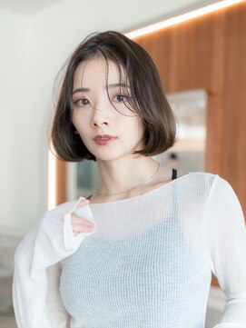 イオ 本厚木(io) 韓国ボブレイヤーカットシースルー似合わせイメチェン小顔