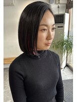 ムニ(MUNI)&nbsp;＊インナーカラーBLACK×PINK＊