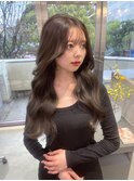 (lilley内堀)韓国ヘア×オリーブ×顔まわりカット