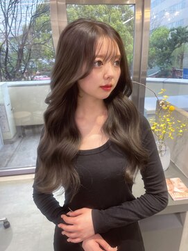 リリー(Lilley) (lilley内堀)韓国ヘア×オリーブ×顔まわりカット