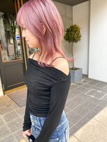 レフ(LEF)&nbsp;ミディアムウルフ/レイヤーカット/ラベージュ/透明感/髪質改善