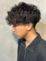 ニアウ 高崎店(Niau)&nbsp;波巻きスパイラルパーマメンズマッシュメンズパーマ群馬県高崎市