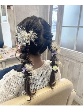 ディーヴァヘアーエズ(DIVA hair Eze) 【natsuki】ツイン編みおろし