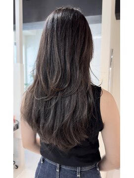 カラ フクオカ(Cara FUKUOKA) 【ダークグレージュ&ミドルレイヤー】《福岡水素カラー》