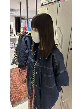 ヨーク(YOKE) YOKE/ブラウン/ベージュ/透明感/ミディアム