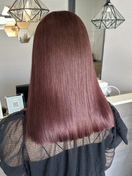 グラム 安城桜井店(gram) ラベンダーピンク_髪質改善_ブリーチ