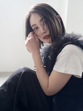 ケーツー 谷町(K-two) クラッシーボブ*切りっぱなしボブ*ミニボブ*前髪なしボブ*ボブ