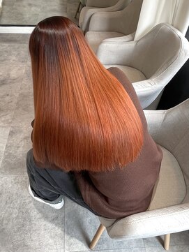 ナンバー ジルバ 立川(N° jillva) 韓国顔まわりレイヤーカット髪質改善透明感カラー20代30代40代