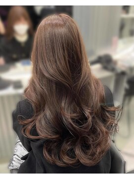 ジーナリア(Xena ria) 《Kaho》ブリーチなしベージュ×レイヤーカット♪