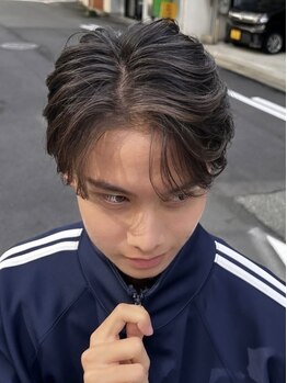 メンズソル(Men's SoL)の写真/清潔感×男前度UPなトレンドパーマならソルにお任せあれ♪お家での再現性を第一に考えたスタイルをご提案◎