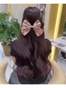 ブリーチなしダブルケアカラー＋整えカット＋1STEPトリートメント