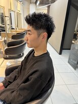 アイズ 海老名(AIZU)&nbsp;スパイキーショート メンズショート メンズカット 刈り上げ 眉毛