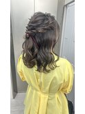 medium hair arrange