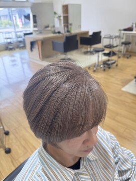 サラ ビューティ サイト 春日(SARA Beauty sight) 白髪活かしカラー ベージュ