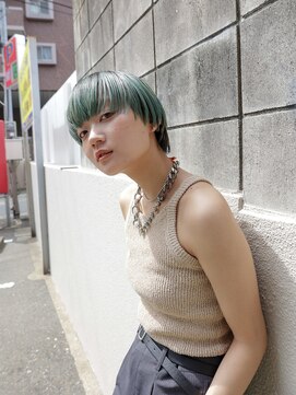 トレンチ(TRENCH) 学割 ブリーチ カット 髪質改善 ケアブリーチ