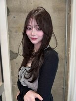 リリー(Lilley) 顔周りカット/艶感カラー/髪質改善