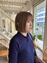 グリーン(green)&nbsp;リナ　オリーブベージュとボブ