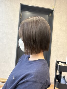 マウ(mau) 切りっぱなしボブ♪